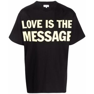Honey Dijon Love is the message slogan print T-shirt, size Small